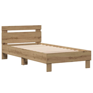 Σκελετός Κρεβατιού με κεφαλάρι Artisan Oak 193 x 95 x 88 εκ - Pakobazaar