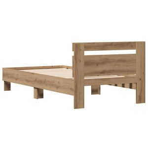 Σκελετός Κρεβατιού με κεφαλάρι Artisan Oak 193 x 95 x 88 εκ - Pakobazaar