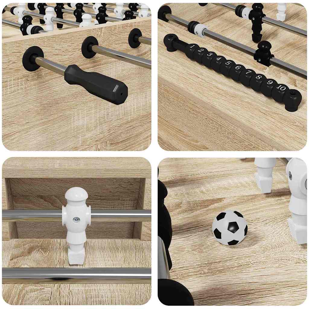 Τραπέζι Φουτμπολ Δρύς Sonoma 146,5 x 74 x 85 εκ.