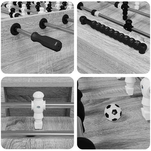 Τραπέζι Φουτμπολ Γκρι Σονομά 146,5 x 74 x 85 εκ.