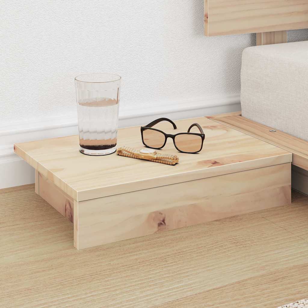 Σκελετός Κρεβατιού Καφέ 100 x 200 cm ξύλο