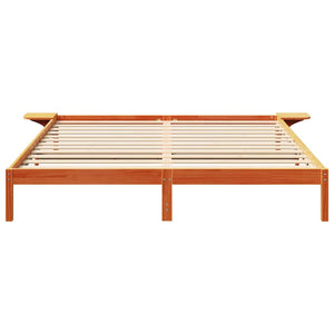 Σκελετός Κρεβατιού Κερωτό καφέ 180 x 200 cm