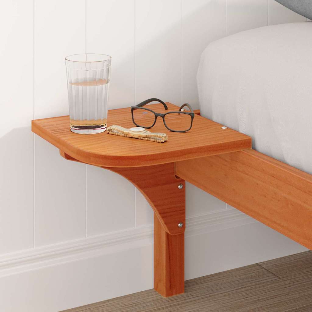 Σκελετός Κρεβατιού Κερωτό καφέ 120 x 200 cm