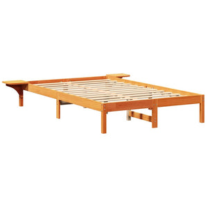 Σκελετός Κρεβατιού Κερωτό καφέ 120 x 190 cm