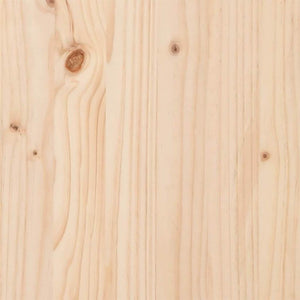 Σκελετός Κρεβατιού Φυσικό 75 x 190 cm Στερεά ξυλεία πεύκου