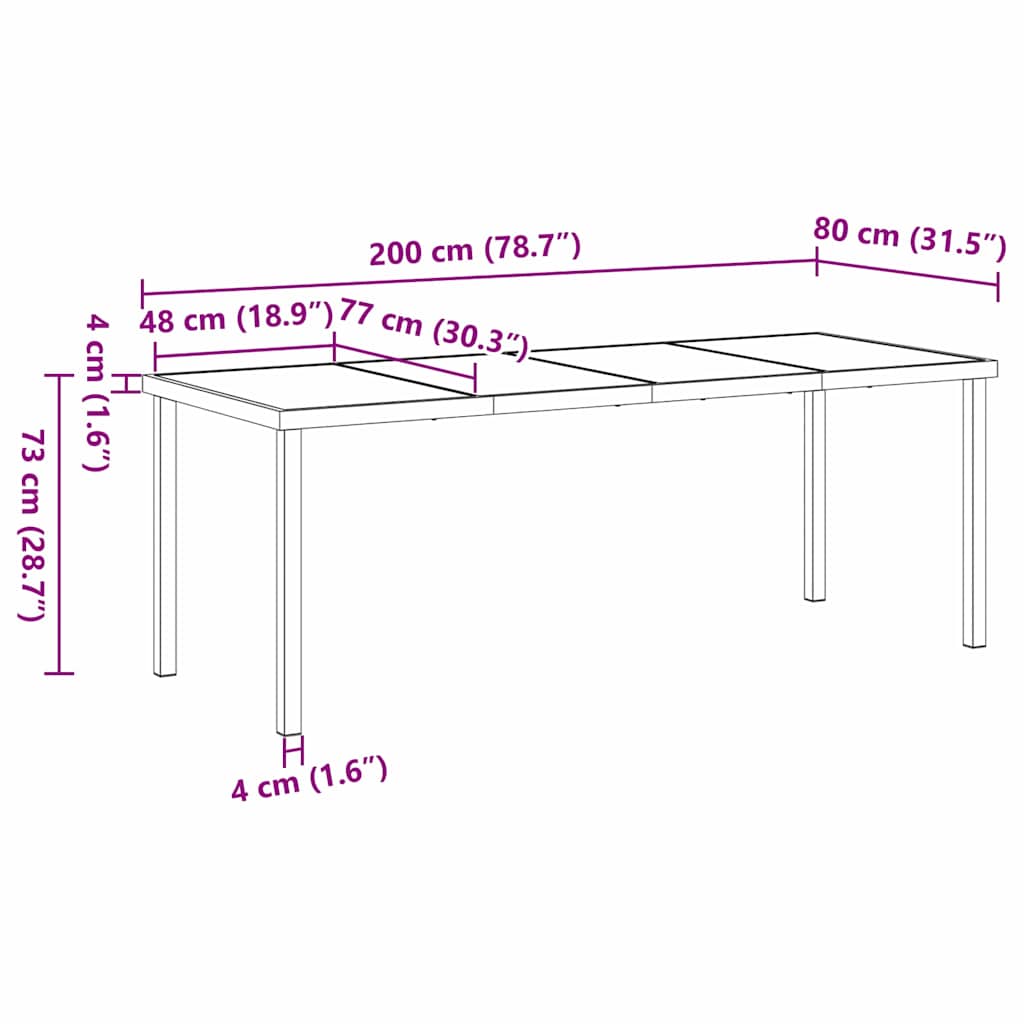 Σέτ φαγητού για κήπο με μαξιλάρι 9 pcs Γκρι και Μαύρο Ρατάν - Pakobazaar