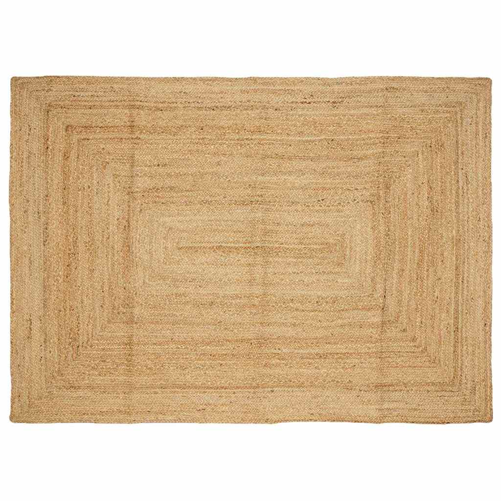 Χαλί Περιοχής Μπεζ 200 x 290 εκ. Γιούτα - Pakobazaar