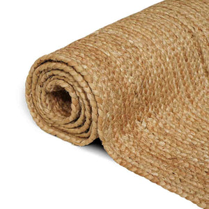 Χαλί Περιοχής Φυσικό 300 x 300 cm Γιούτα