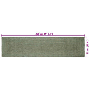 Χαλιά χώρου Ορθογώνιος Λαδί 60 x 300 cm Γιούτα - Pakobazaar