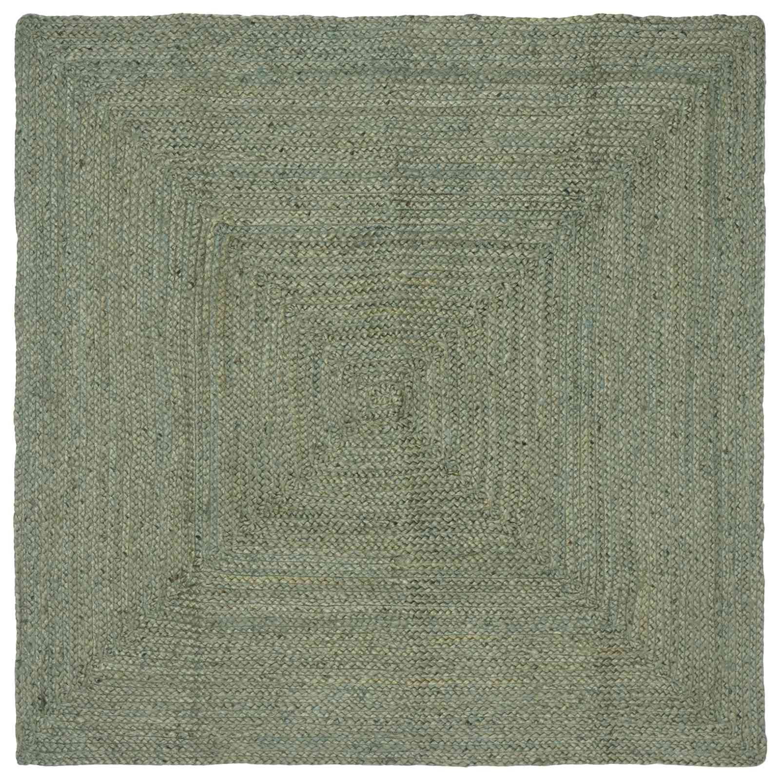 Χαλιά χώρου Ορθογώνιος Λαδί 160 x 160 cm Γιούτα - Pakobazaar