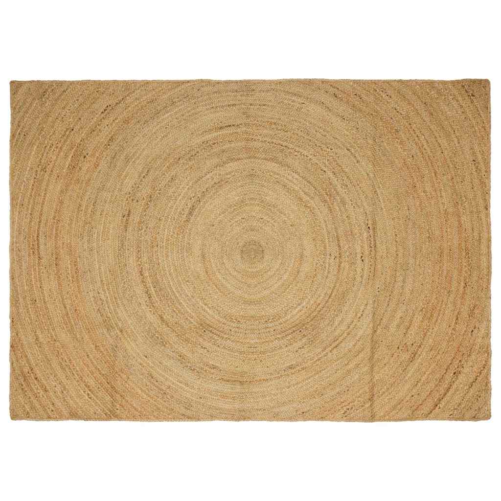 Χαλιά χώρου Ορθογώνιος Καφέ 160 x 230 cm Γιούτα - Pakobazaar