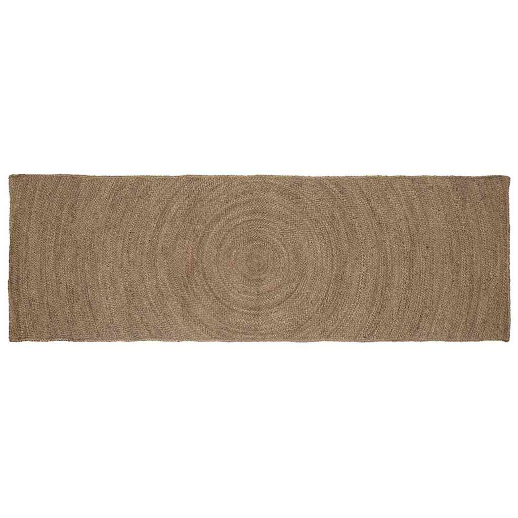 Χαλιά χώρου Ορθογώνιος Γκρι 80 x 250 cm Γιούτα - Pakobazaar