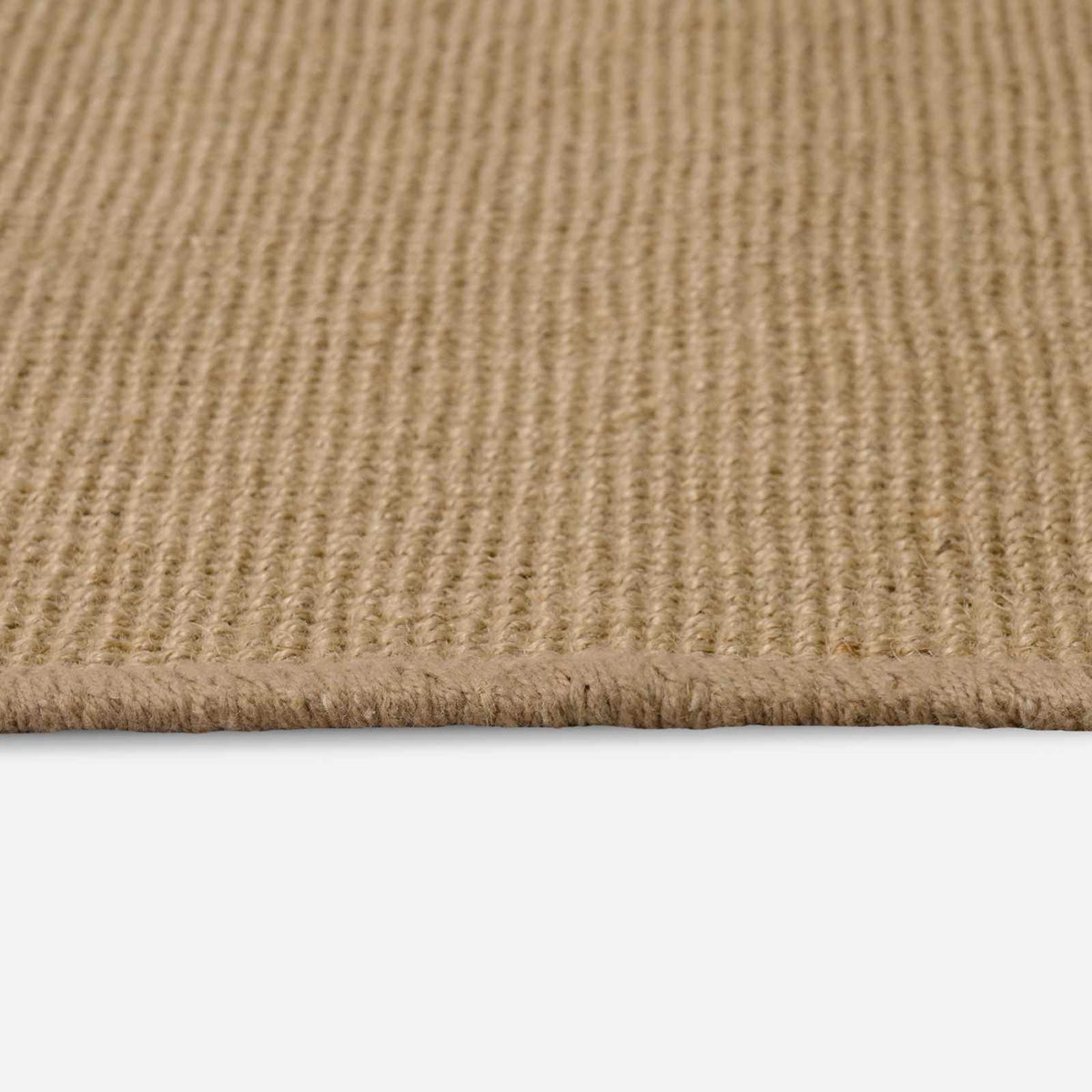 Χαλί Περιοχής Ανοιχτό καφέ 120 x 120 cm Γιούτα - Pakobazaar