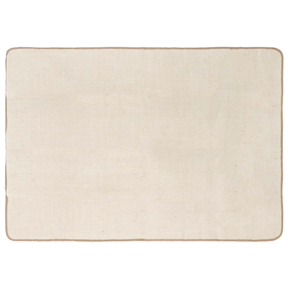 Χαλί Περιοχής Ανοιχτό καφέ 120 x 170 cm Γιούτα - Pakobazaar