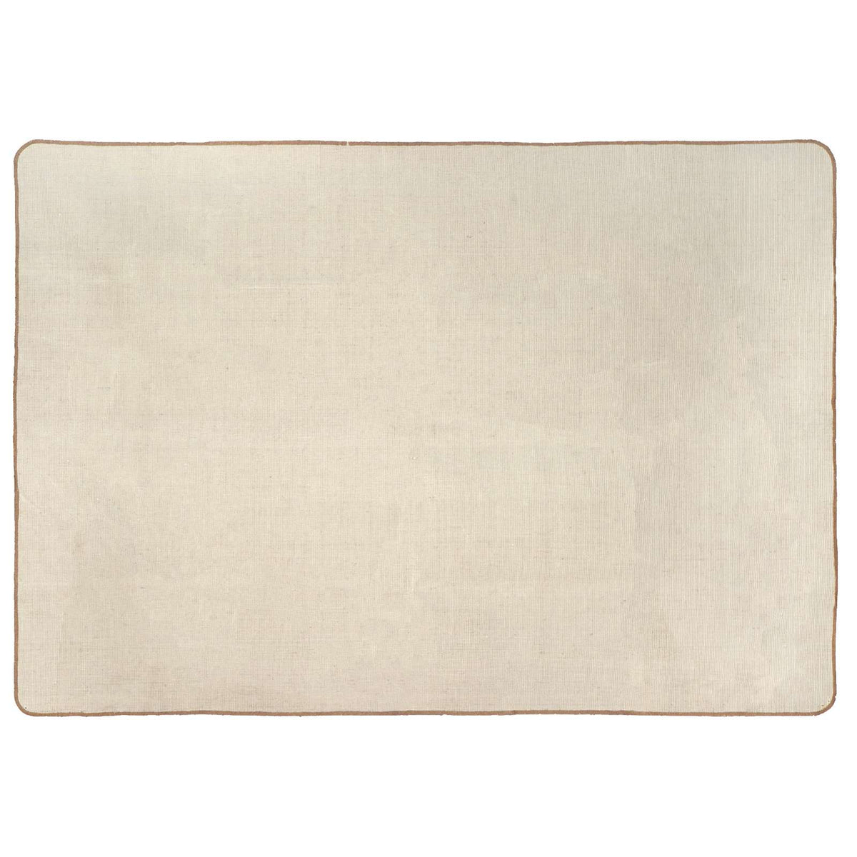 Χαλί Περιοχής Ανοιχτό καφέ 240 x 340 εκ. Γιούτα - Pakobazaar