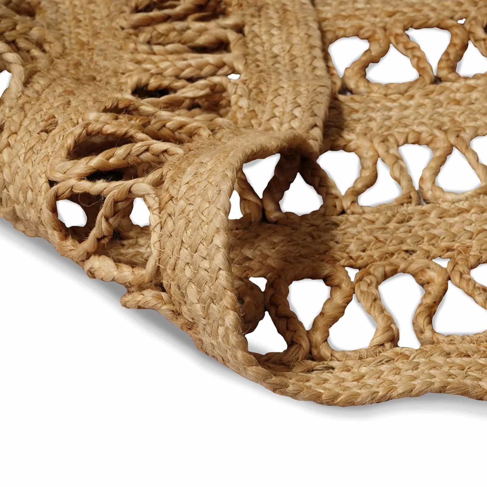 Χαλί Καφέ 152 x 245 εκ Γιούτα - Pakobazaar