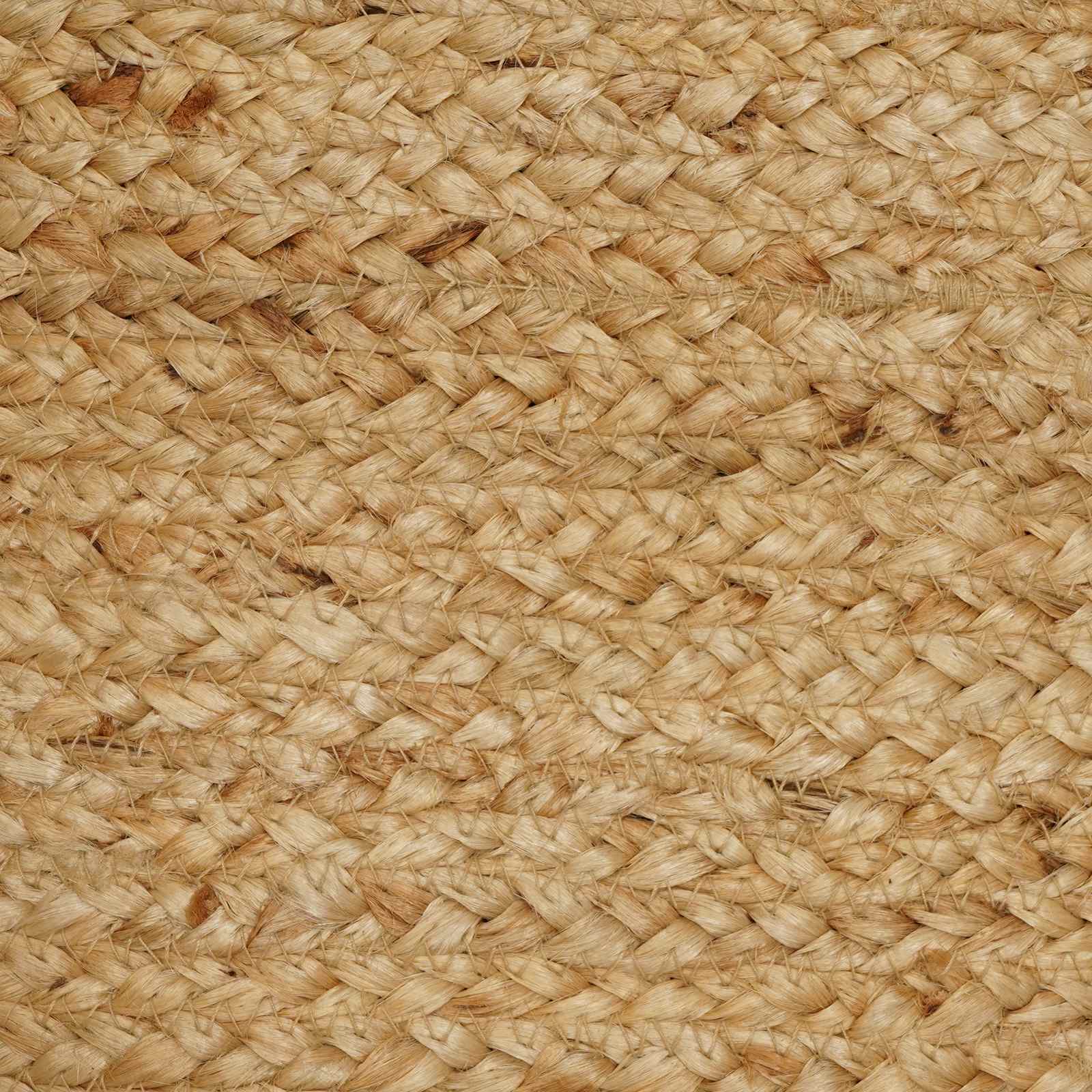 Χαλί Περιοχής Φυσικό 122 x 183 cm Γιούτα - Pakobazaar
