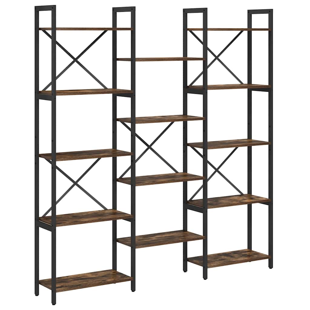 Ράφι Βιβλίων Δρύς Sonoma 156 x 25 x 167 εκ. Επεξεργασμένο ξύλο