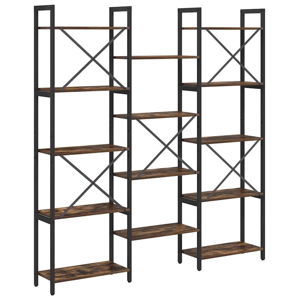 Ράφι Βιβλίων Δρύς Sonoma 156 x 25 x 167 εκ. Επεξεργασμένο ξύλο