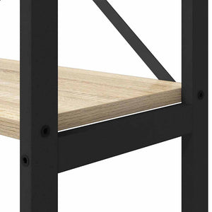 Ράφι Βιβλίων 40 x 30 x 189,5 εκ Επεξεργασμένο Ξύλο Δρύς Sonoma