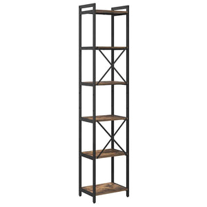 Ράφι Βιβλίων Καπνιστό Δρύς 40 x 30 x 189,5 εκ - Pakobazaar