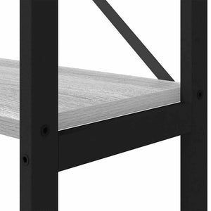 Ράφι Βιβλίων Γκρι sonoma 40 x 30 x 189,5 εκ Επεξεργασμένο ξύλο - Pakobazaar