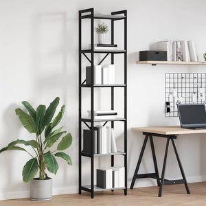 Ράφι Βιβλίων Γκρι sonoma 40 x 30 x 189,5 εκ Επεξεργασμένο ξύλο - Pakobazaar
