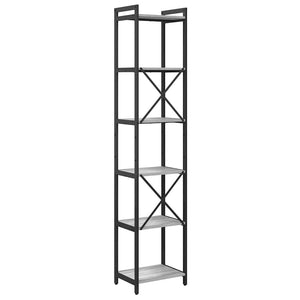 Ράφι Βιβλίων Γκρι sonoma 40 x 30 x 189,5 εκ Επεξεργασμένο ξύλο - Pakobazaar