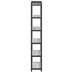 Ράφι Βιβλίων Γκρι sonoma 40 x 30 x 189,5 εκ Επεξεργασμένο ξύλο - Pakobazaar