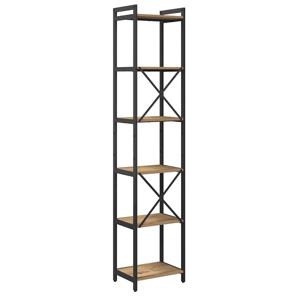 Ράφι Βιβλίων 40 x 30 x 189,5 εκ Επεξεργασμένο Ξύλο Artisan Oak - Pakobazaar