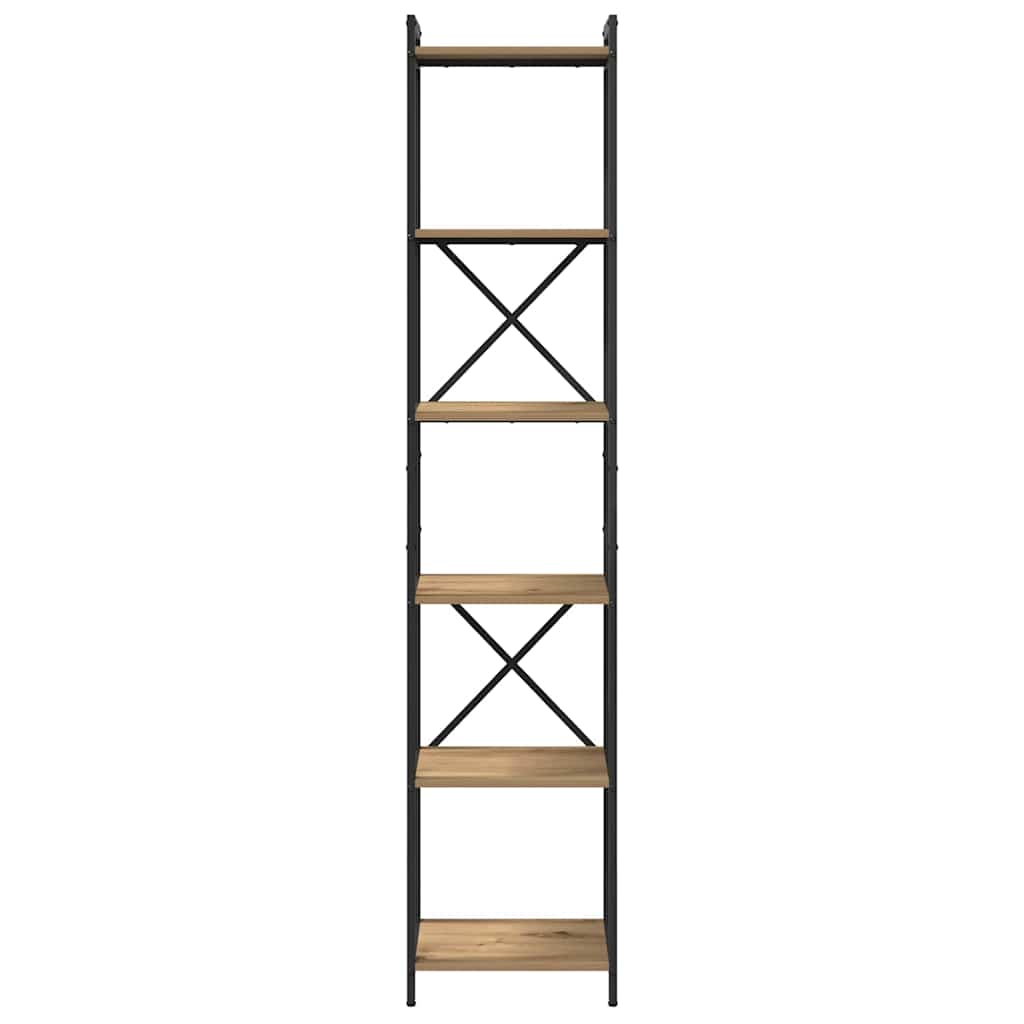 Ράφι Βιβλίων 40 x 30 x 189,5 εκ Επεξεργασμένο Ξύλο Artisan Oak - Pakobazaar