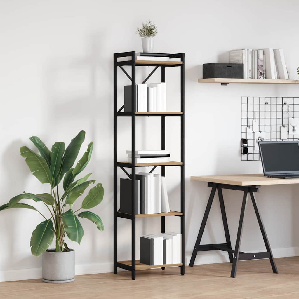 Ράφι Βιβλίων Artisan Oak 40 x 30 x 155 εκ Επεξεργασμένο ξύλο - Pakobazaar