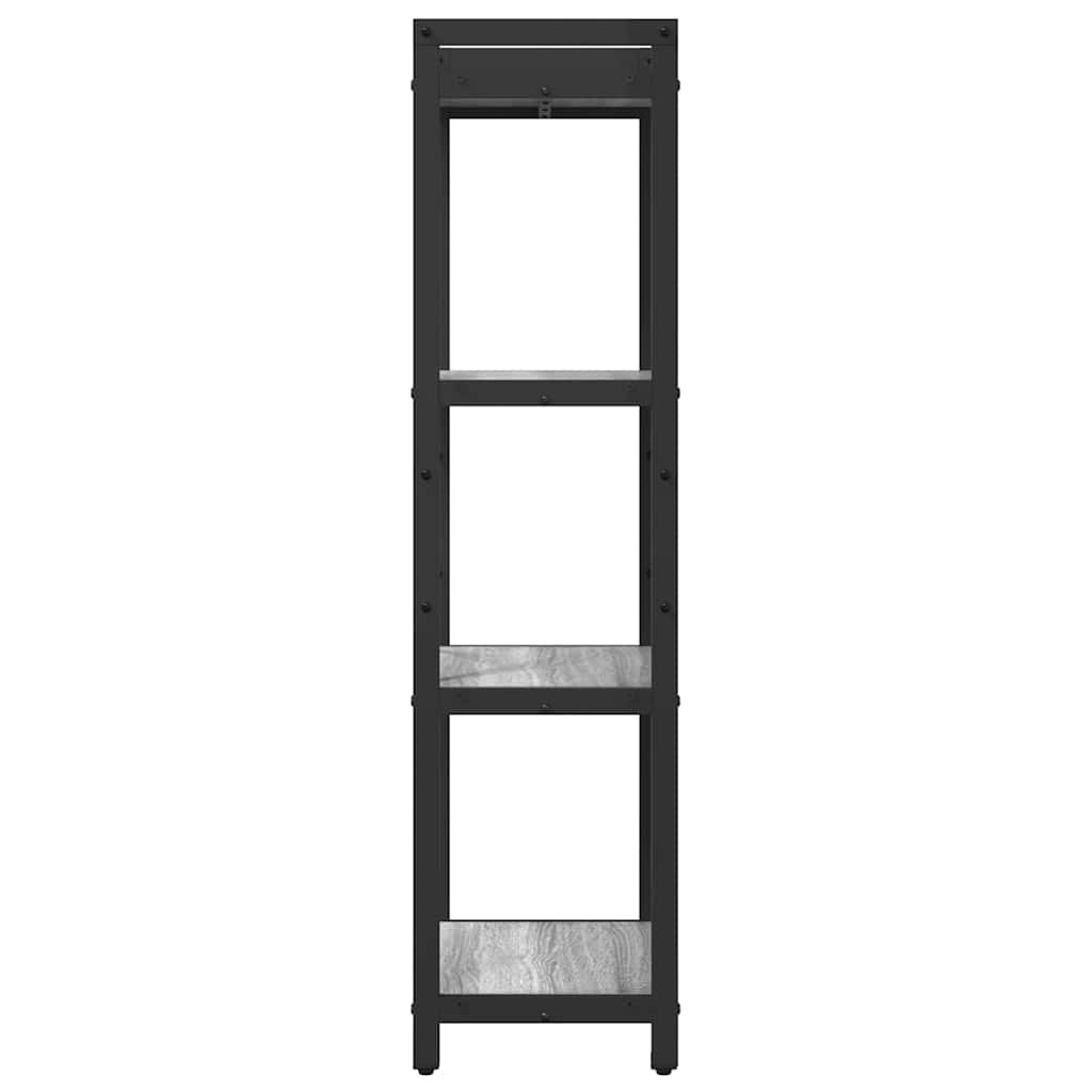 Ράφι Βιβλίων Γκρι sonoma 40 x 30 x 119 εκ Επεξεργασμένο ξύλο