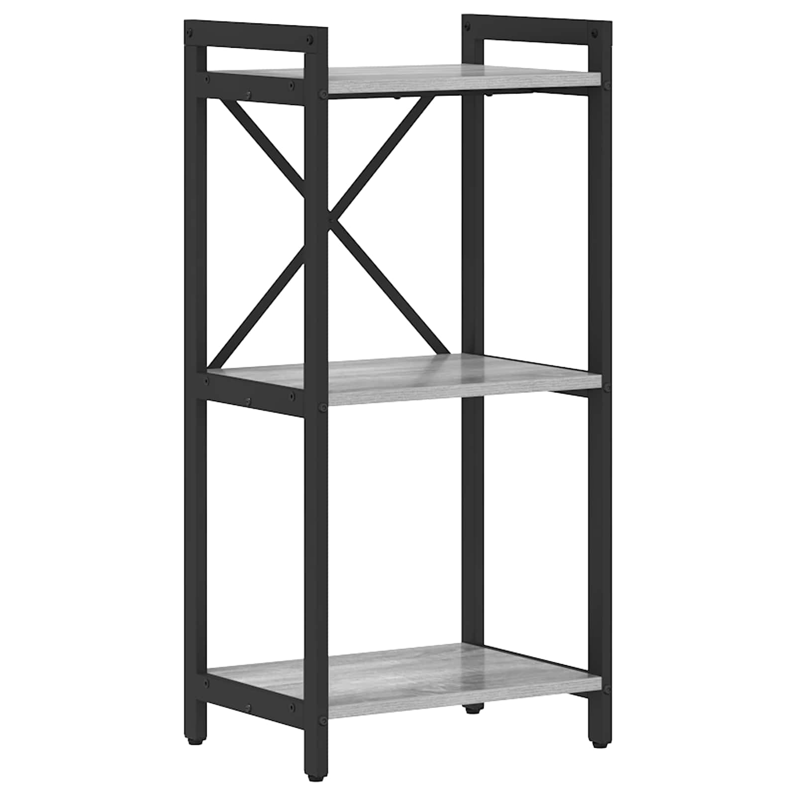 Ράφι Βιβλίων Γκρι sonoma 40 x 30 x 85 εκ Επεξεργασμένο ξύλο - Pakobazaar