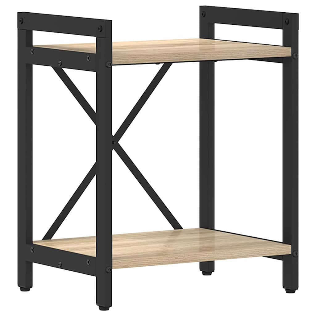 Ράφι Βιβλίων 40 x 30 x 50 cm Επεξεργασμένο Ξύλο Δρύς Sonoma