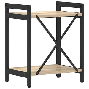 Ράφι Βιβλίων 40 x 30 x 50 cm Επεξεργασμένο Ξύλο Δρύς Sonoma