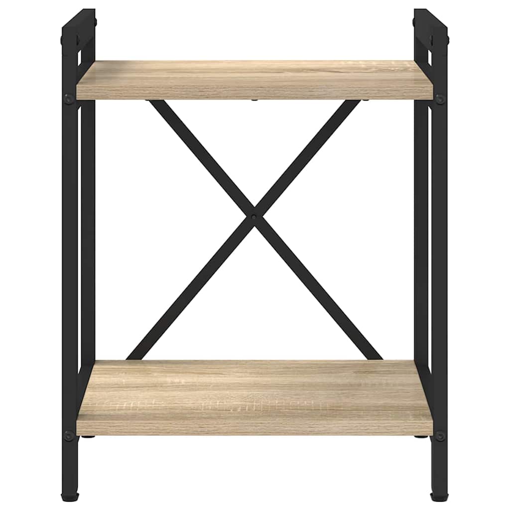 Ράφι Βιβλίων 40 x 30 x 50 cm Επεξεργασμένο Ξύλο Δρύς Sonoma