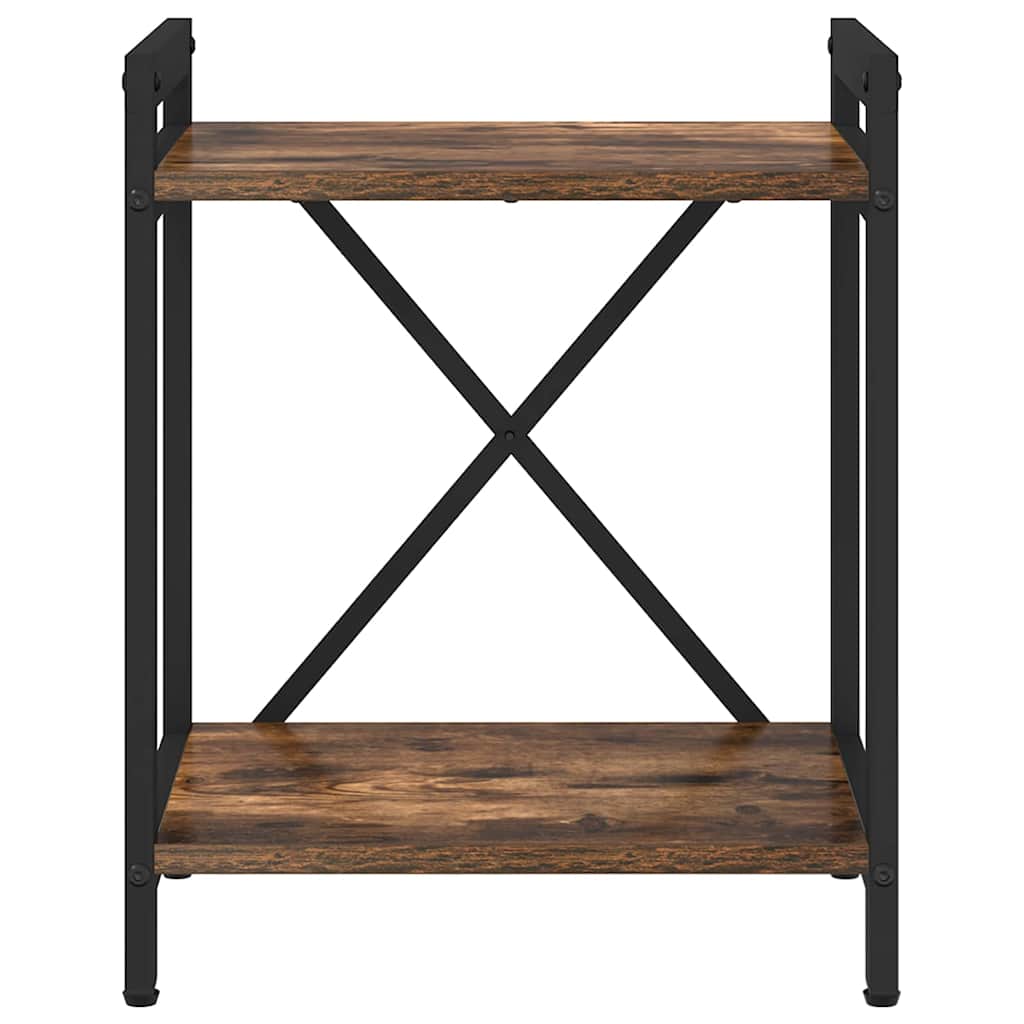 Ράφι Βιβλίων Καπνιστό Δρύς 40 x 30 x 50 cm Επεξεργασμένο ξύλο