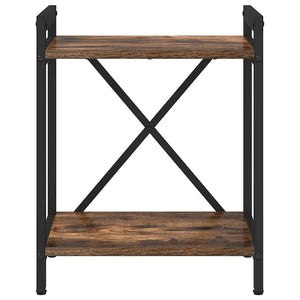 Ράφι Βιβλίων 40 x 30 x 50 cm Επεξεργασμένο Ξύλο Καπνιστό Δρύς