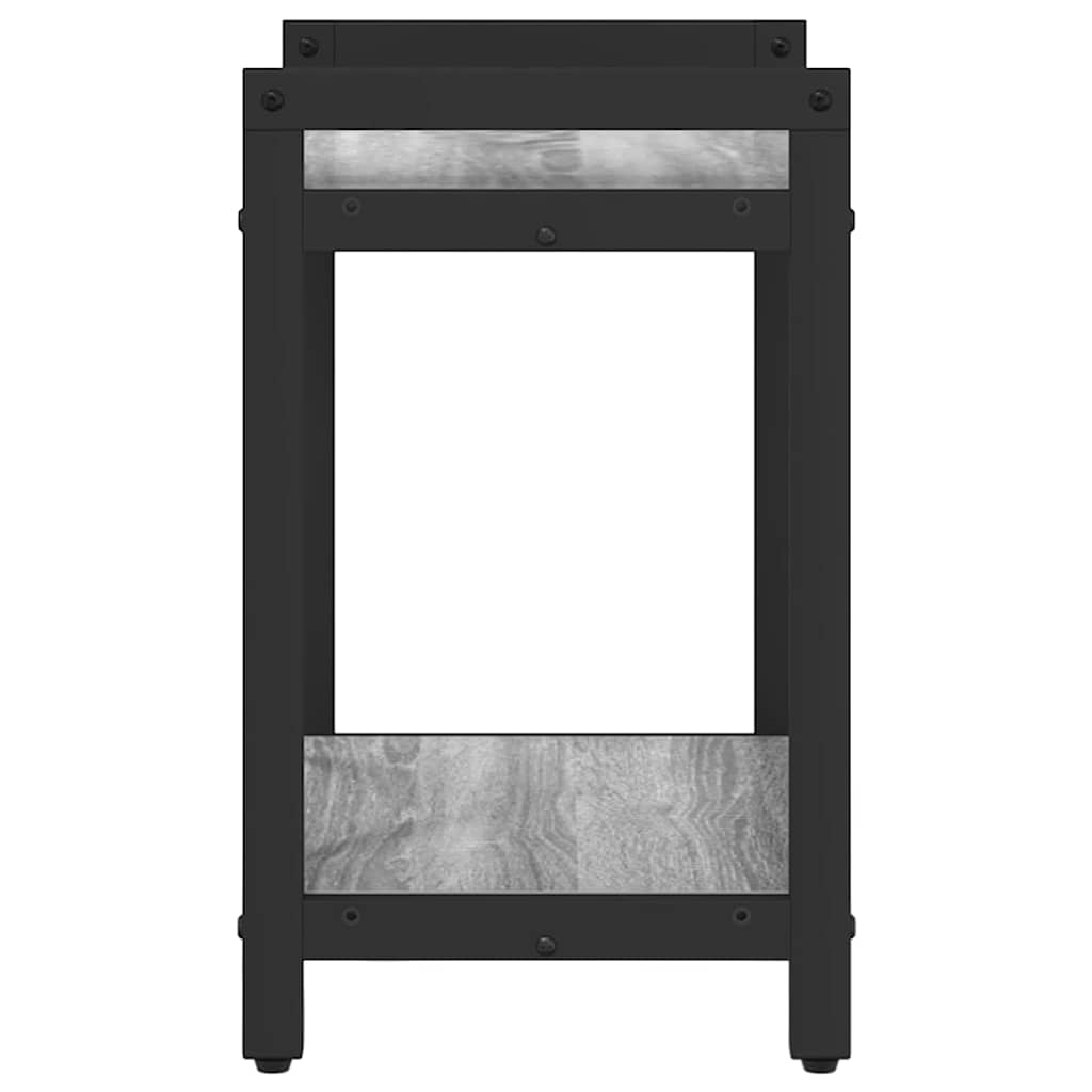 Ράφι Βιβλίων Γκρι sonoma 40 x 30 x 50 cm Επεξεργασμένο ξύλο