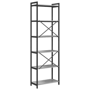 Ράφι Βιβλίων Γκρι sonoma 40 x 30 x 85 εκ Επεξεργασμένο ξύλο - Pakobazaar