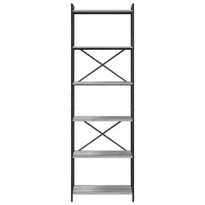 Ράφι Βιβλίων Γκρι sonoma 40 x 30 x 85 εκ Επεξεργασμένο ξύλο - Pakobazaar