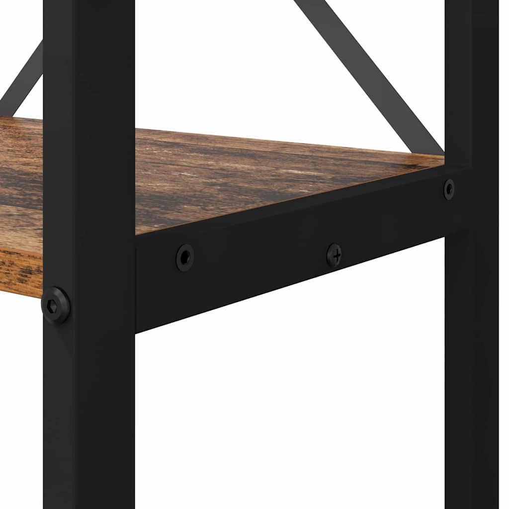 Ράφι Βιβλίων Παλαιό ξύλο 60 x 30 x 155 εκ Επεξεργασμένο ξύλο - Pakobazaar