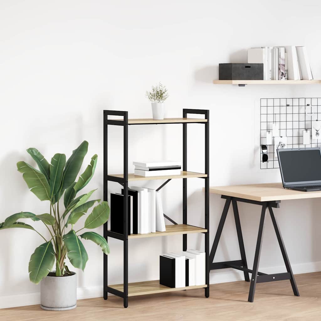 Ράφι Βιβλίων Δρύς Sonoma 40 x 30 x 85 εκ Επεξεργασμένο ξύλο