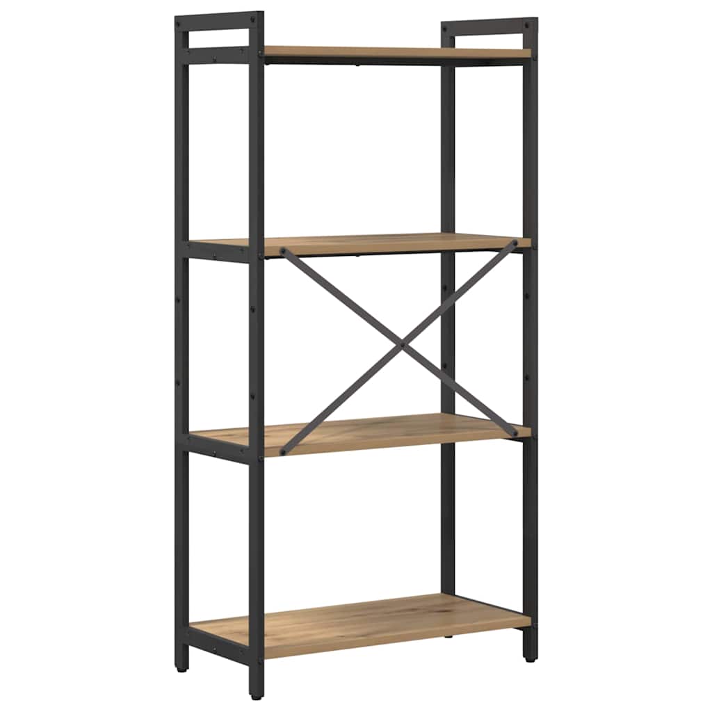 Ράφι Βιβλίων 60 x 30 x 120 εκ Επεξεργασμένο ξύλο Artisan Oak