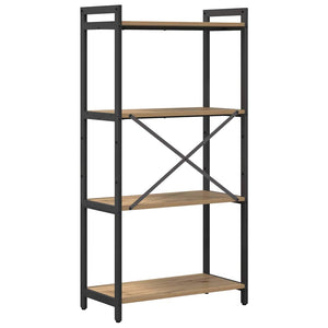 Ράφι Βιβλίων 60 x 30 x 120 εκ Επεξεργασμένο Ξύλο Artisan Oak