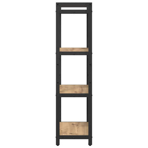 Ράφι Βιβλίων 60 x 30 x 120 εκ Επεξεργασμένο Ξύλο Artisan Oak