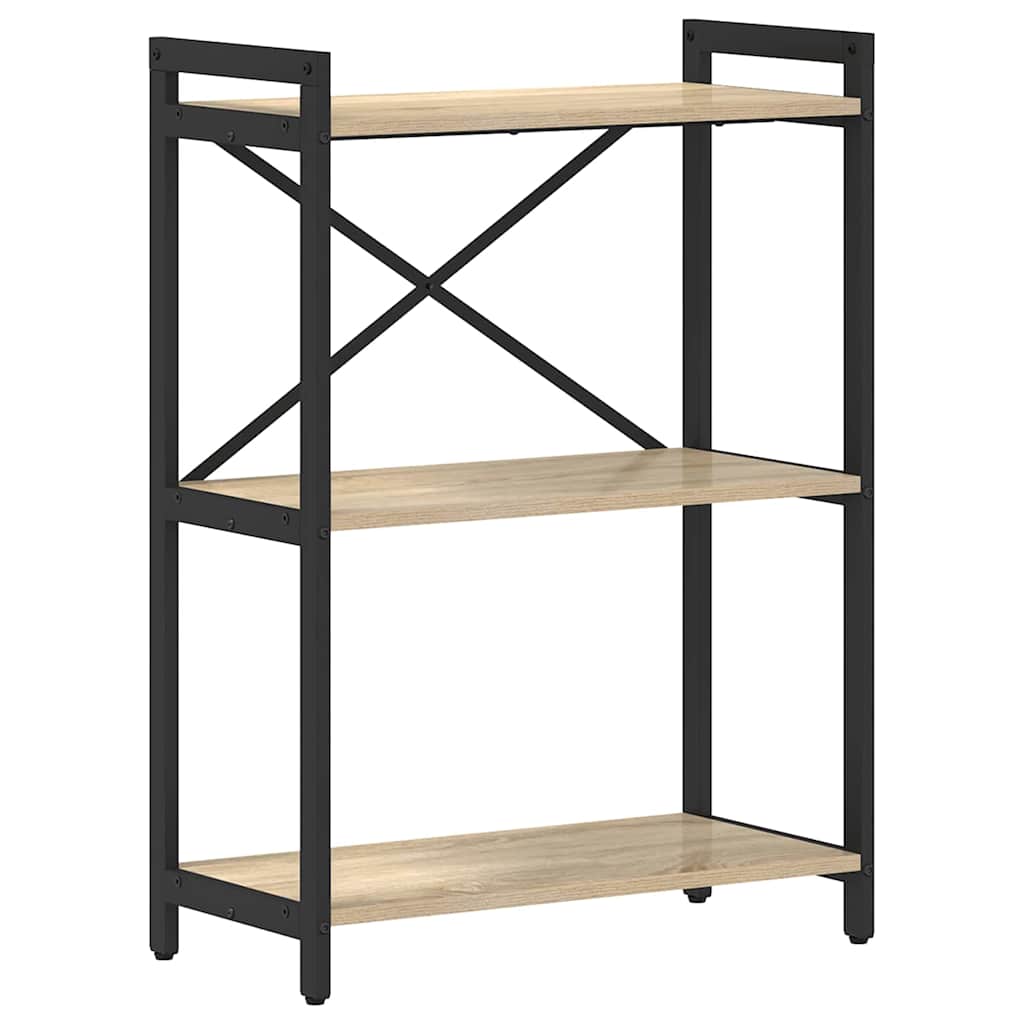 Ράφι Βιβλίων Δρύς Sonoma 60 x 30 x 85 cm Επεξεργασμένο ξύλο - Pakobazaar