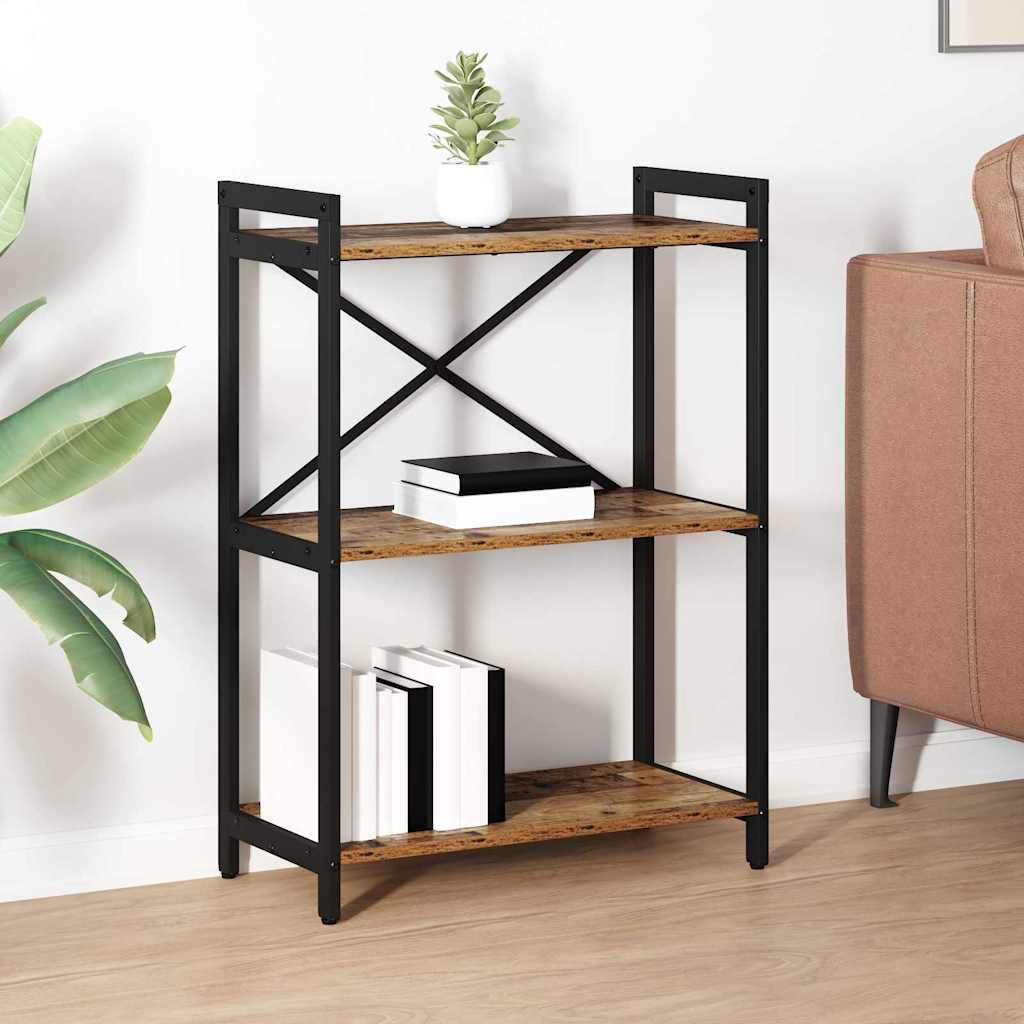 Ράφι Βιβλίων Παλαιό ξύλο 60 x 30 x 85 cm Επεξεργασμένο ξύλο - Pakobazaar