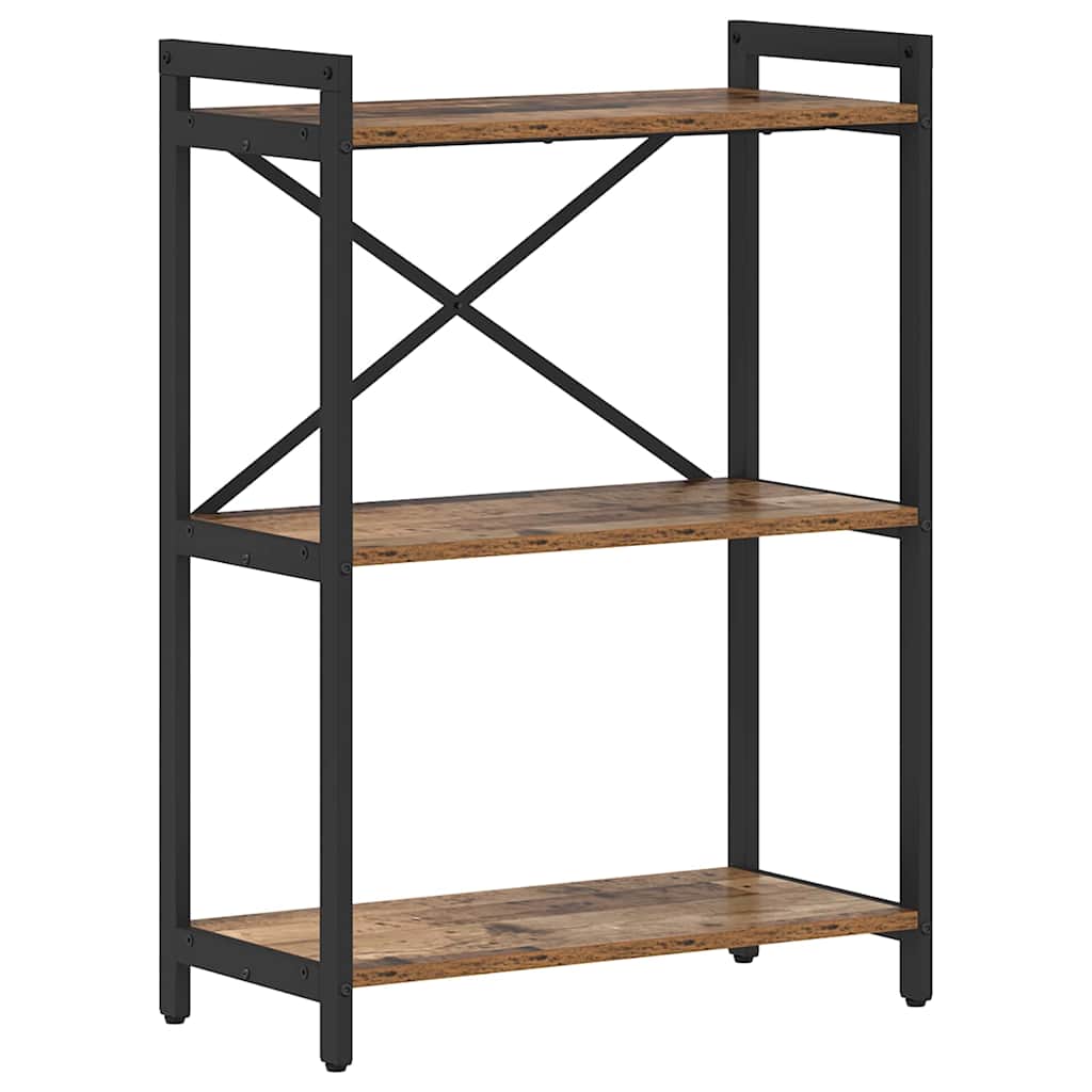 Ράφι Βιβλίων Παλαιό ξύλο 60 x 30 x 85 cm Επεξεργασμένο ξύλο - Pakobazaar